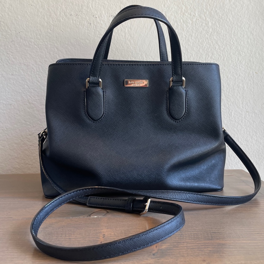 Kate spade crossbody purse bag - black
